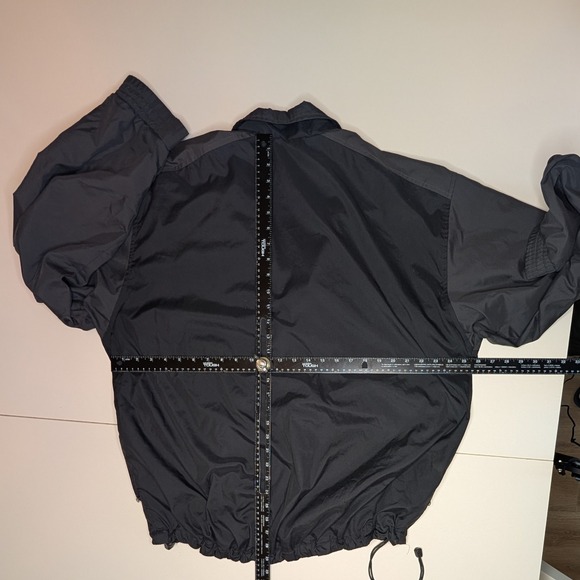 Nike Golf Windbreaker Pullover Jacket‎ Mens Large Black Clima Fit 2003 Inverness - Picture 4 of 4